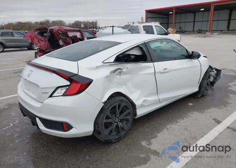 2019 Honda Civic Sport from USA, damaged, VIN 2HGFC4B89KH301961